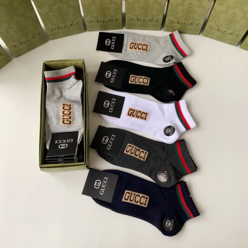 Replica Gucci Socks #1237834 $27.00 USD for Wholesale