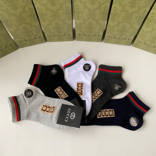 Replica Gucci Socks #1237834 $27.00 USD for Wholesale