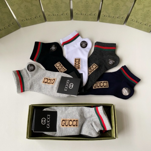 Replica Gucci Socks #1237834 $27.00 USD for Wholesale