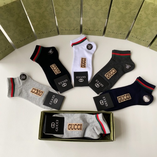 Replica Gucci Socks #1237834 $27.00 USD for Wholesale