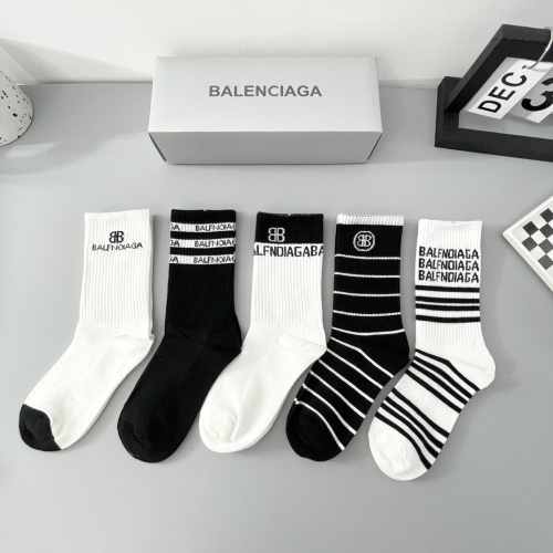 Balenciaga Socks #1237836 $29.00 USD, Wholesale Replica Balenciaga Socks