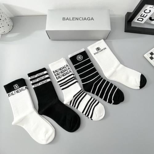 Replica Balenciaga Socks #1237836 $29.00 USD for Wholesale