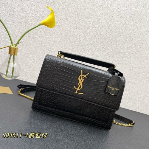 Yves Saint Laurent YSL AAA Quality Messenger Bags For Women #1237921 $102.00 USD, Wholesale Replica Yves Saint Laurent YSL AAA Messenger Bags