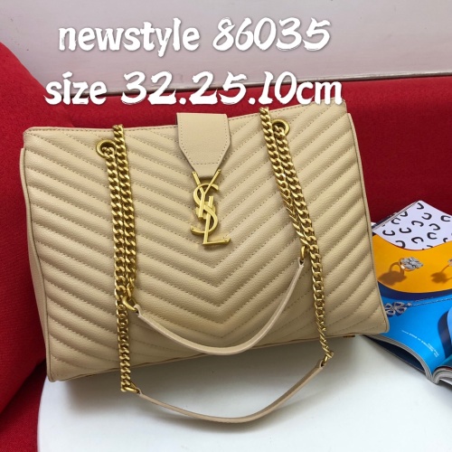 Yves Saint Laurent YSL AAA Quality Shoulder Bags For Women #1237954 $98.00 USD, Wholesale Replica Yves Saint Laurent YSL AAA Quality Shoulder Bags