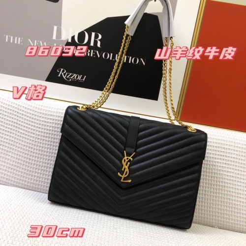 Yves Saint Laurent YSL AAA Quality Shoulder Bags For Women #1237966 $98.00 USD, Wholesale Replica Yves Saint Laurent YSL AAA Quality Shoulder Bags