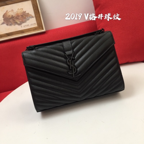 Yves Saint Laurent YSL AAA Quality Shoulder Bags For Women #1237983 $88.00 USD, Wholesale Replica Yves Saint Laurent YSL AAA Quality Shoulder Bags