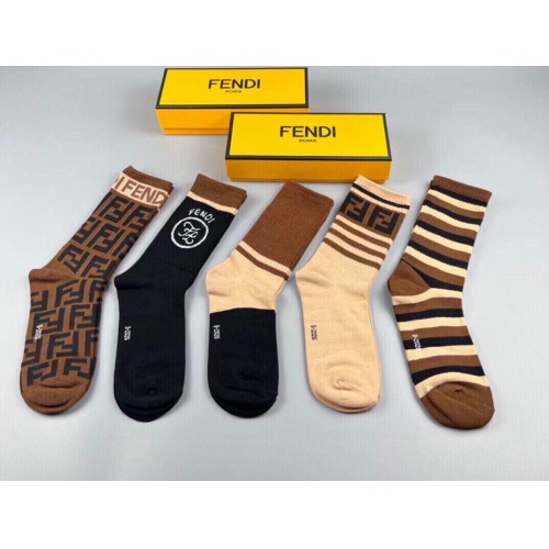 Fendi Socks #1238064 $29.00 USD, Wholesale Replica Fendi Socks