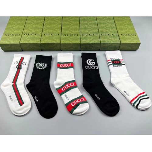 Gucci Socks #1238065 $29.00 USD, Wholesale Replica Gucci Socks