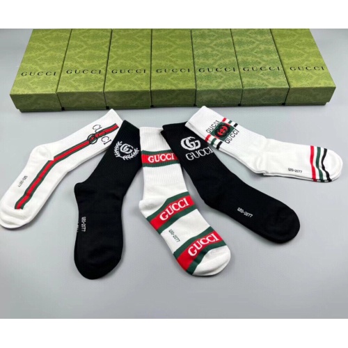 Replica Gucci Socks #1238065 $29.00 USD for Wholesale