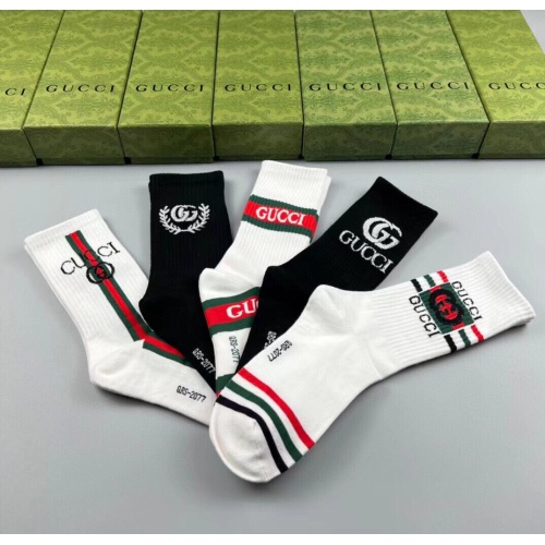 Replica Gucci Socks #1238065 $29.00 USD for Wholesale