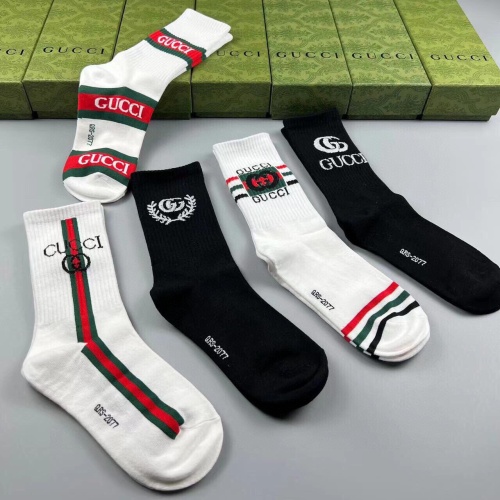 Replica Gucci Socks #1238065 $29.00 USD for Wholesale