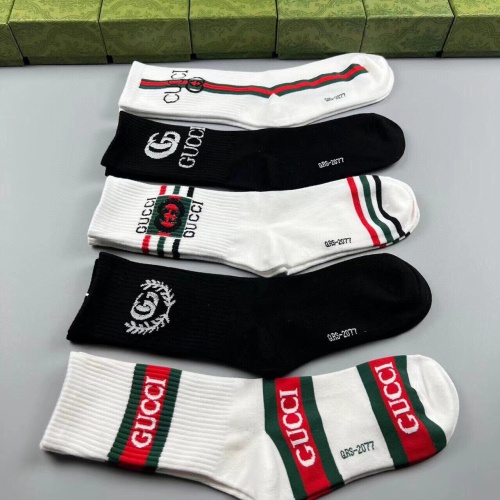 Replica Gucci Socks #1238065 $29.00 USD for Wholesale