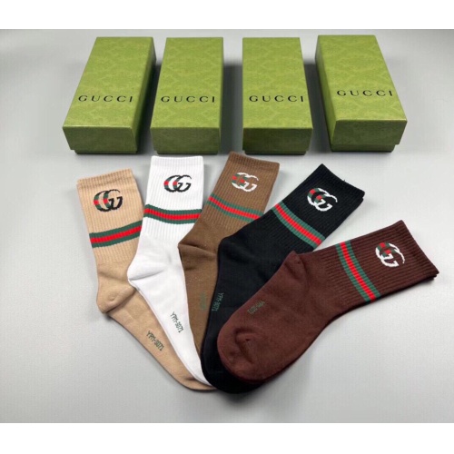 Replica Gucci Socks #1238066 $29.00 USD for Wholesale