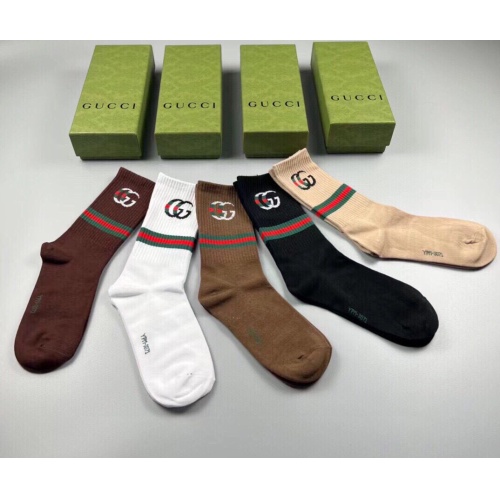 Replica Gucci Socks #1238066 $29.00 USD for Wholesale