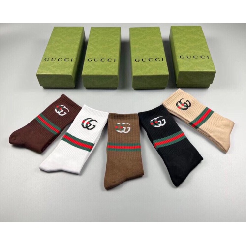 Replica Gucci Socks #1238066 $29.00 USD for Wholesale