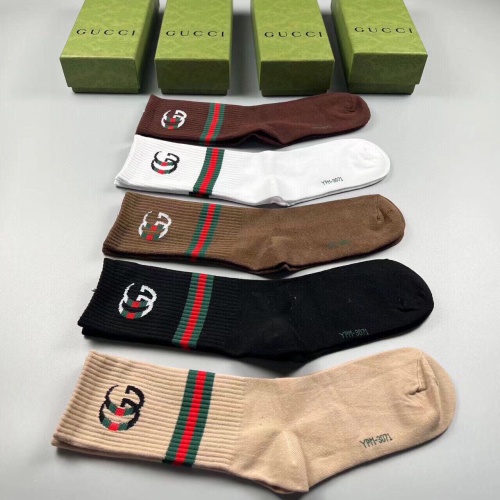 Replica Gucci Socks #1238066 $29.00 USD for Wholesale