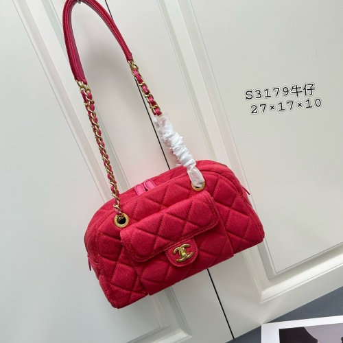 Chanel AAA Quality Shoulder Bags For Women #1238186 $88.00 USD, Wholesale Replica Chanel AAA Quality Shoulder Bags