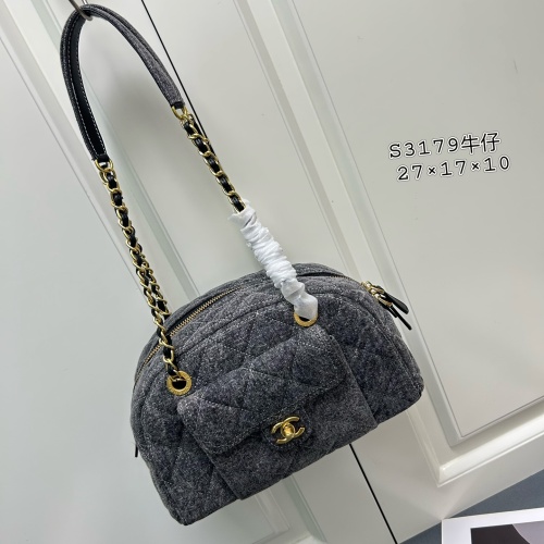 Chanel AAA Quality Shoulder Bags For Women #1238187 $88.00 USD, Wholesale Replica Chanel AAA Quality Shoulder Bags