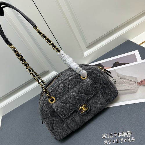 Replica Chanel AAA Quality Shoulder Bags For Women #1238187 $88.00 USD for Wholesale