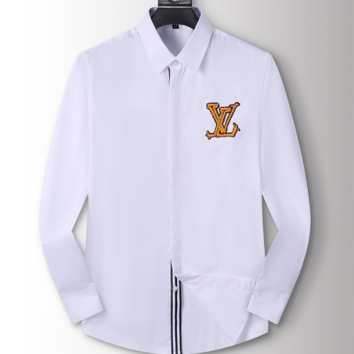 Louis Vuitton LV Shirts Long Sleeved For Men #1238228 $40.00 USD, Wholesale Replica Louis Vuitton LV Shirts