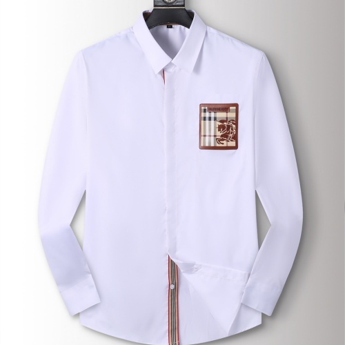 Burberry Shirts Long Sleeved For Men #1238244 $40.00 USD, Wholesale Replica Burberry Shirts