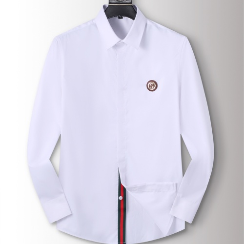 Gucci Shirts Long Sleeved For Men #1238258 $40.00 USD, Wholesale Replica Gucci Shirts