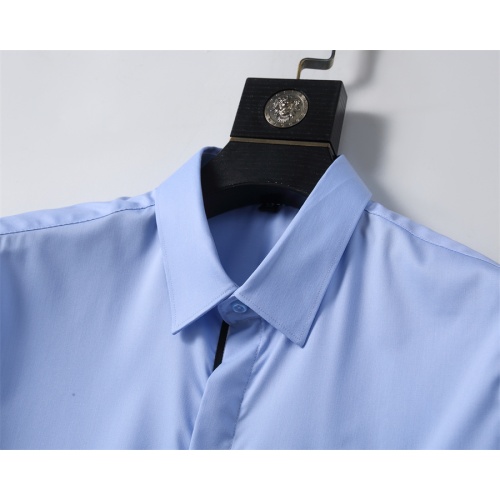 Replica Christian Dior Shirts Long Sleeved For Men #1238275 $40.00 USD for Wholesale