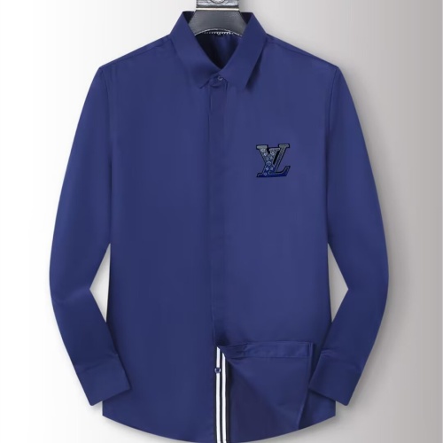 Louis Vuitton LV Shirts Long Sleeved For Men #1238280 $40.00 USD, Wholesale Replica Louis Vuitton LV Shirts