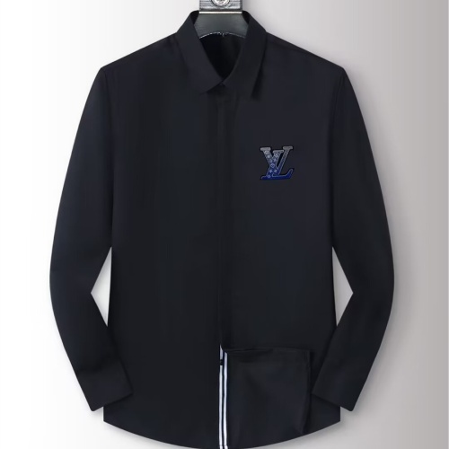 Louis Vuitton LV Shirts Long Sleeved For Men #1238281 $40.00 USD, Wholesale Replica Louis Vuitton LV Shirts