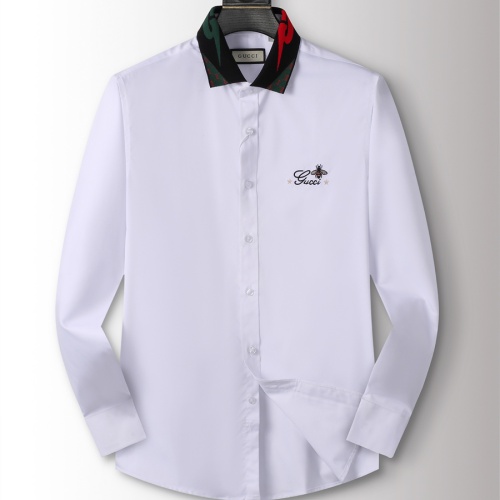 Gucci Shirts Long Sleeved For Men #1238286 $41.00 USD, Wholesale Replica Gucci Shirts