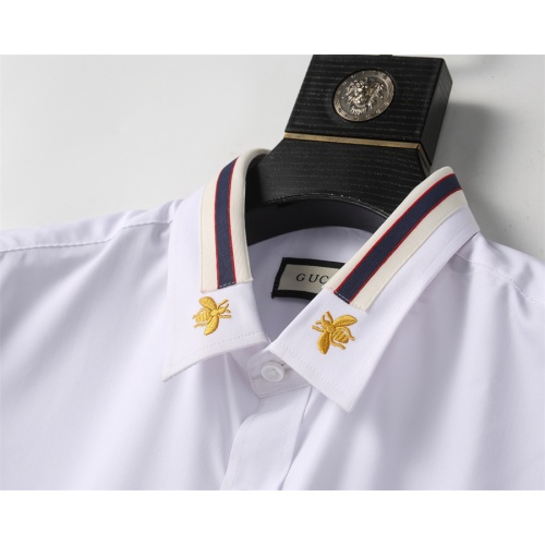 Replica Gucci Shirts Long Sleeved For Men #1238288 $41.00 USD for Wholesale