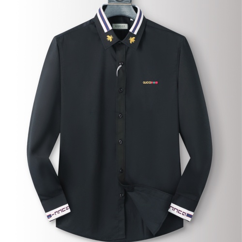 Gucci Shirts Long Sleeved For Men #1238289 $41.00 USD, Wholesale Replica Gucci Shirts