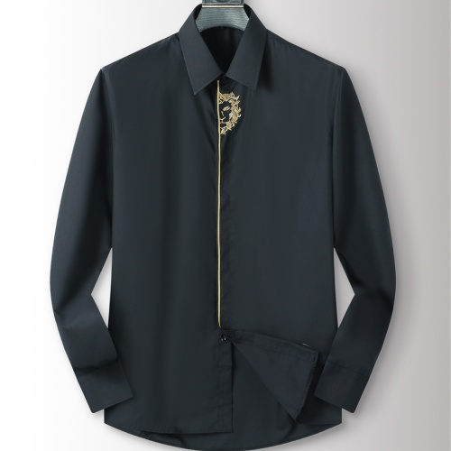 Versace Shirts Long Sleeved For Men #1238291 $41.00 USD, Wholesale Replica Versace Shirts