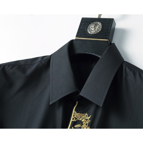 Replica Versace Shirts Long Sleeved For Men #1238291 $41.00 USD for Wholesale