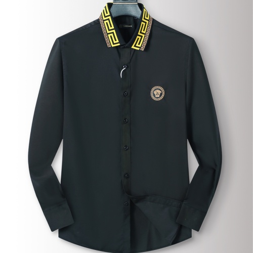 Versace Shirts Long Sleeved For Men #1238295 $41.00 USD, Wholesale Replica Versace Shirts