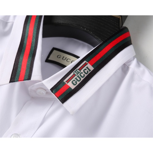 Replica Gucci Shirts Long Sleeved For Men #1238298 $41.00 USD for Wholesale