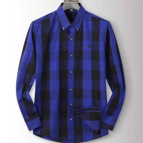 Burberry Shirts Long Sleeved For Men #1238310 $34.00 USD, Wholesale Replica Burberry Shirts