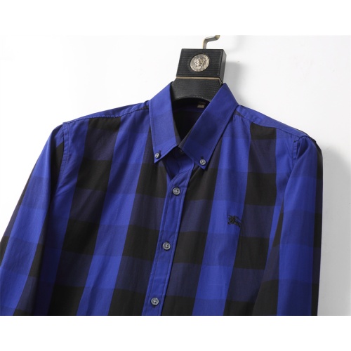 Replica Burberry Shirts Long Sleeved For Men #1238310 $34.00 USD for Wholesale