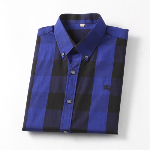 Replica Burberry Shirts Long Sleeved For Men #1238310 $34.00 USD for Wholesale