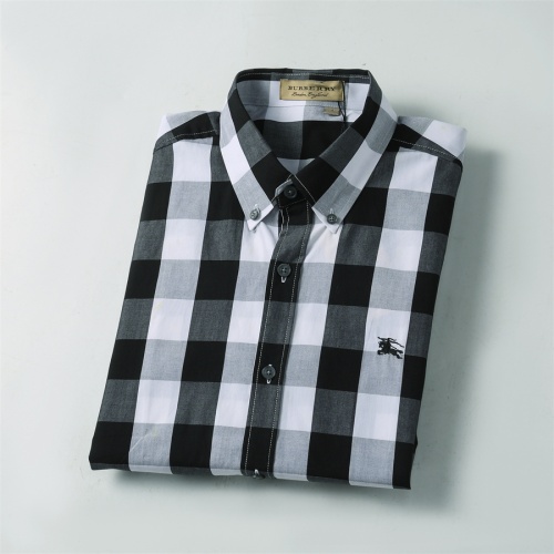 Replica Burberry Shirts Long Sleeved For Men #1238312 $34.00 USD for Wholesale