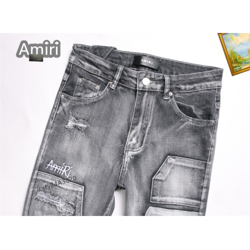 Replica Amiri Jeans For Men #1238331 $48.00 USD for Wholesale