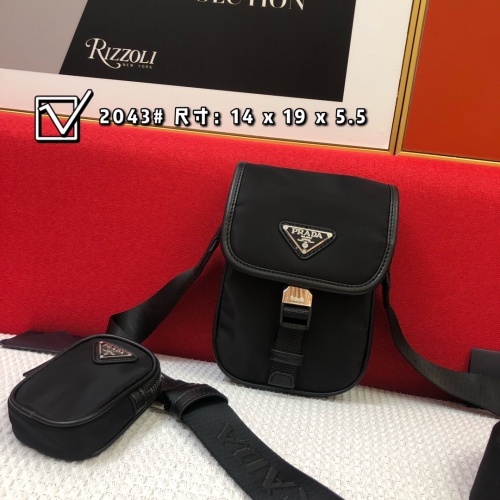 Replica Prada AAA Quality Messenger Bags For Unisex #1238334 $80.00 USD for Wholesale