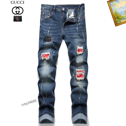 Gucci Jeans For Men #1238340 $48.00 USD, Wholesale Replica Gucci Jeans