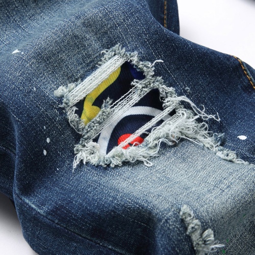 Replica Fendi Jeans For Men #1238342 $48.00 USD for Wholesale