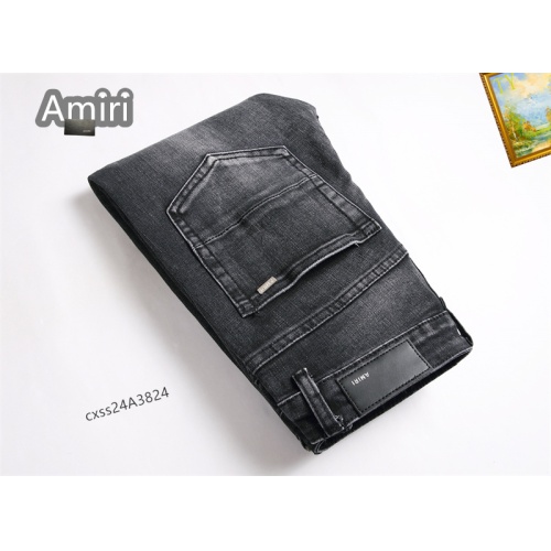 Replica Amiri Jeans For Men #1238345 $48.00 USD for Wholesale