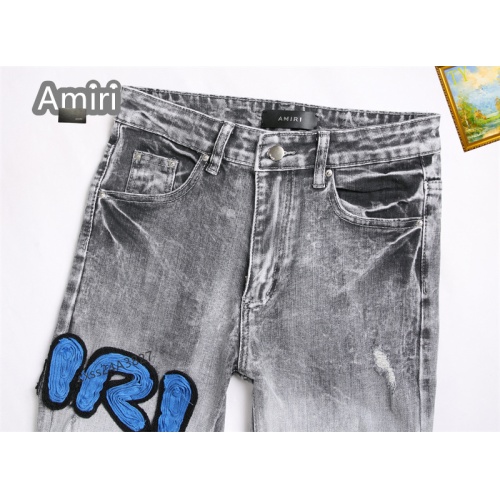 Replica Amiri Jeans For Men #1238358 $48.00 USD for Wholesale