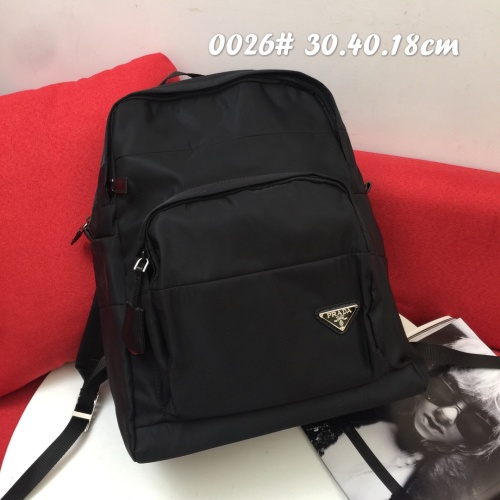 Prada AAA Quality Backpacks For Unisex #1238361 $96.00 USD, Wholesale Replica Prada AAA Backpacks