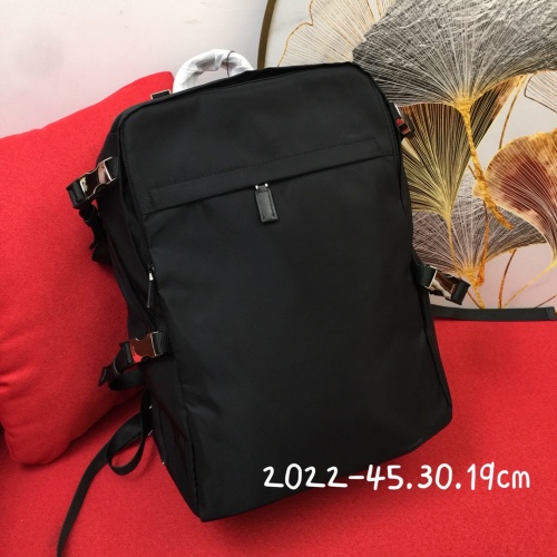 Prada AAA Man Backpacks #1238369 $105.00 USD, Wholesale Replica Prada AAA Man Backpacks