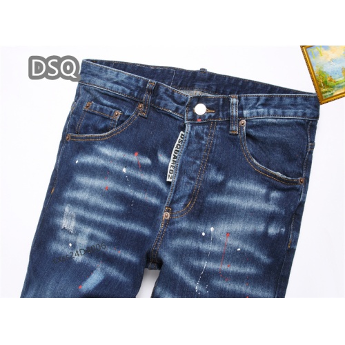 Replica Dsquared Jeans For Men #1238372 $48.00 USD for Wholesale