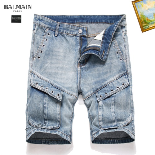 Balmain Jeans For Men #1238375 $42.00 USD, Wholesale Replica Balmain Jeans